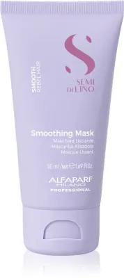 Alfaparf Milano Semi di Lino Smooth - Маска для волос, разглаживающая непослушные и пушистые, 50 мл