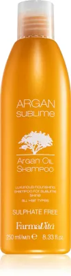 FarmaVita Argan Sublime - Шампунь без сульфатов с маслом арганы, 250 мл