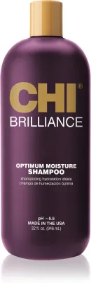 CHI Brilliance Optimum Moisture Shampoo - в контексте того, что это шампунь для волос: увлажняющий шампунь для придания блеска и мягкости волосам, 355 мл