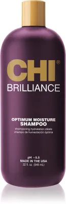 CHI Brilliance Optimum Moisture Shampoo - в контексте того, что это шампунь для волос: увлажняющий шампунь для придания блеска и мягкости волосам, 946 мл
