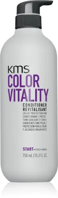 KMS Color Vitality Conditioner - Увлажняющий бальзам для волос для сияющего блеска, 750 мл (KMC02383)