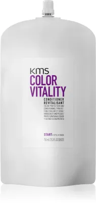 KMS Color Vitality Conditioner - Увлажняющий бальзам для волос для сияющего блеска, 750 мл (KMC02401)