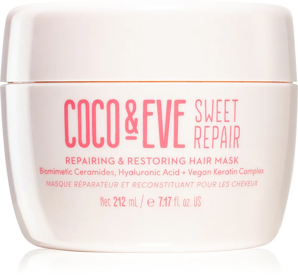 Coco & Eve Sweet Repair Repairing & Restoring Hair Mask - Интенсивная маска для укрепления волос и придания им большего блеска