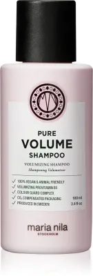 Maria Nila Pure Volume - Шампунь для увеличения объема тонких волос, без сульфатов 100 мл