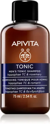 Apivita Tonic Men's Tonic Shampoo - шампунь против выпадения волос, 75 мл