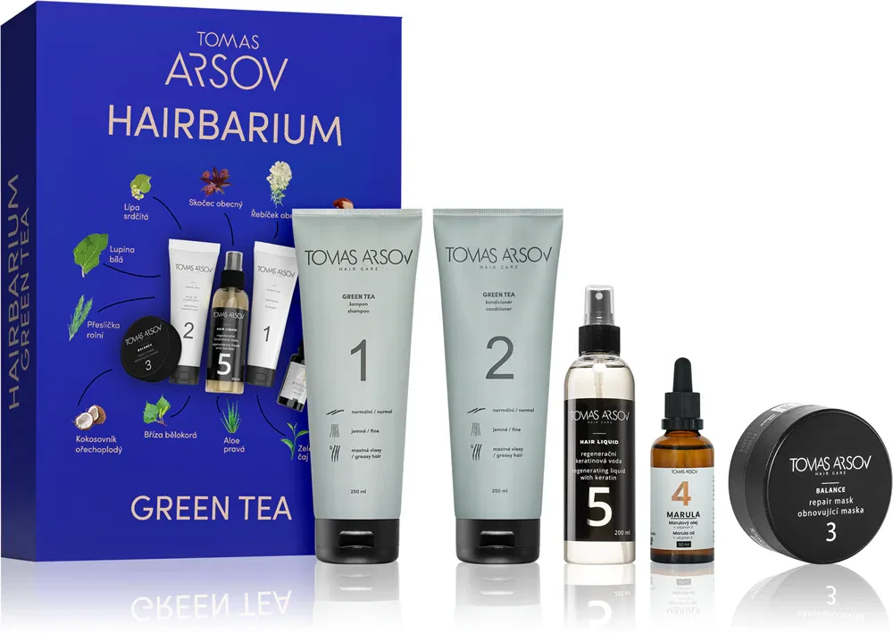 Tomas Arsov Green Tea Hairbarium - Набор подарочный для волос