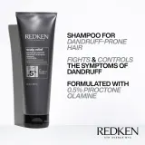 Redken Scalp Relief - Успокаивающий шампунь против перхоти, 250 мл — фото 3