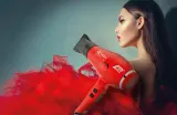 Parlux Alyon Ceramic & Ionic - Профессиональный ионизирующий фен для волос, 1 шт, оттенок Red — фото 4