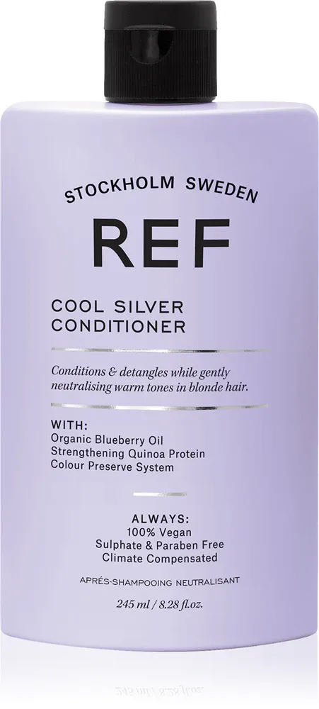 REF Cool Silver Conditioner - Увлажняющий нейтрализующий желтые оттенки кондиционер, 245 мл