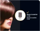 Фен-щётка Rowenta Brush Activ CF9520F0 с керамическим покрытием Keratin Shine, 1 шт — фото 2