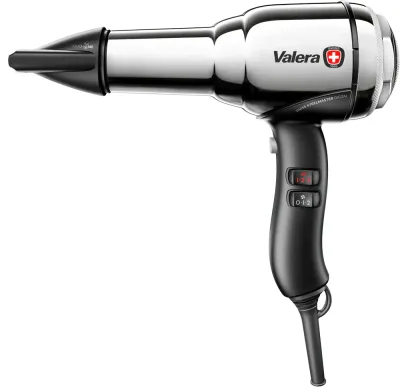 Valera Swiss Steel-Master Digital Chrome - Фен для волос Swiss Steel-Master Digital Chrome, с регулировкой температуры, 1 шт, 1 шт