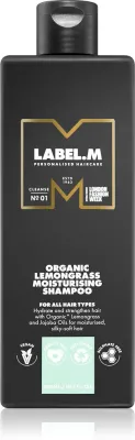 label.m Organic Lemongrass - Увлажняющий шампунь для всех типов волос, 300 мл