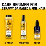 Спрей для волос Schwarzkopf Gliss Oil Nutritive ночной, с аргановым маслом, для сухих и ломких волос, 100 мл Night Nutri Mist — фото 7