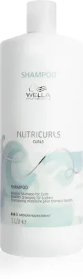 Wella Professionals Nutricurls Curls - Мягкий мицеллярный шампунь для кудрявых волос, 1000 мл