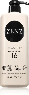 ZENZ Organic Rhassoul No. 16 - Питательный шампунь с глиной и ароматом карамели, 900 мл