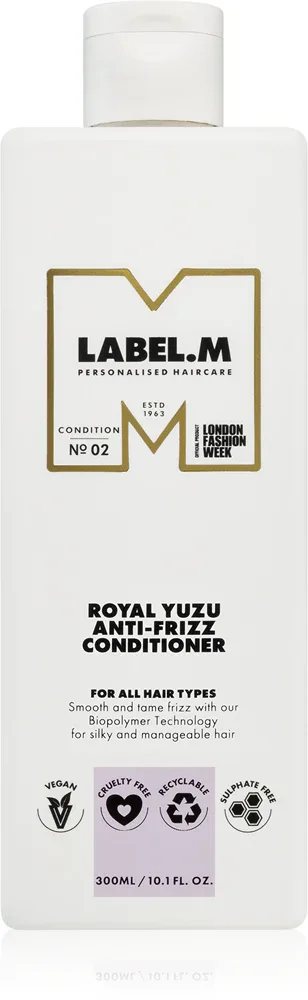 label.m Royal Yuzu - Кондиционер для волос непослушных и пушащихся, 300 мл