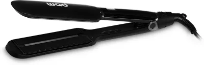 Выпрямитель для волос Wad Unique Straightener с регулировкой температуры, для укладки волн, 1 шт Black