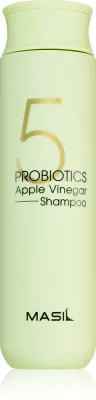 MASIL 5 Probiotics Apple Vinegar - Шампунь для глубокого очищения волос и кожи головы, 300 мл