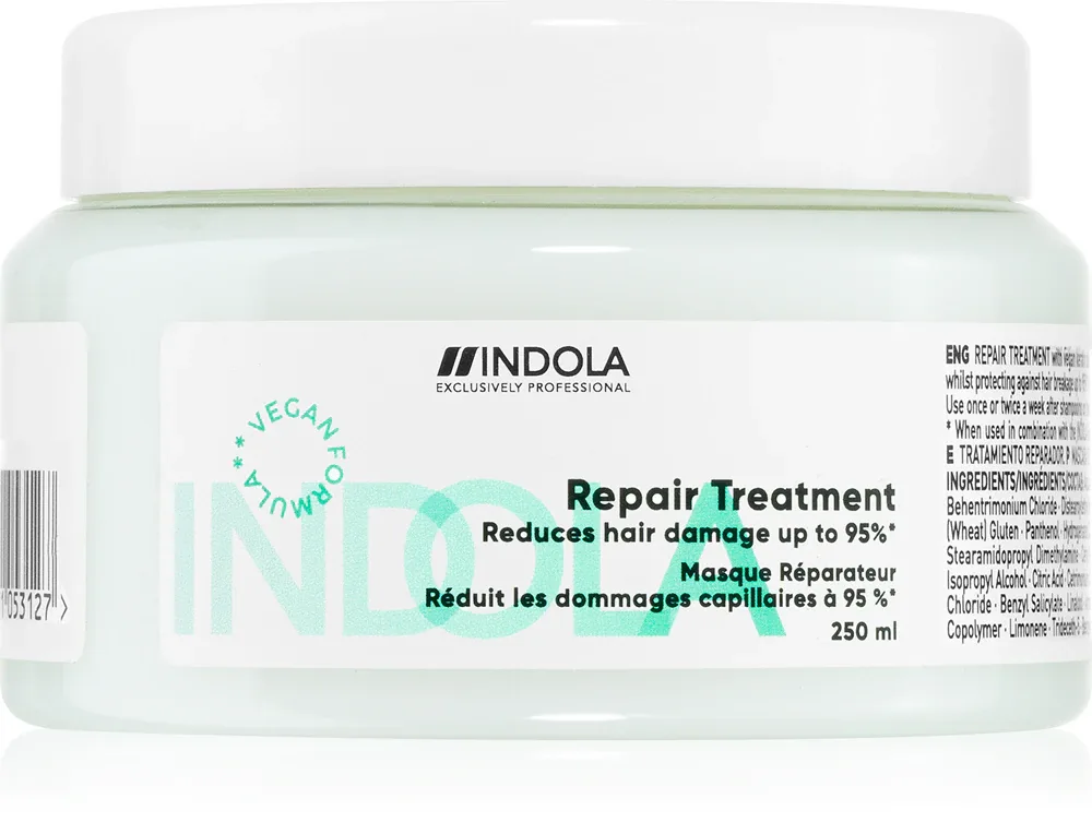 Indola Repair Treatment - Питательный уход для поврежденных волос, 250 мл