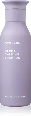 AYUNCHE Derma Calming Shampoo - Успокаивающий шампунь для сухих волос и чувствительной кожи головы, 200 мл