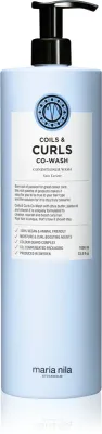 Maria Nila Coils & Curls Co-Wash - Шампунь и кондиционер для вьющихся и волнистых волос, 1000 мл
