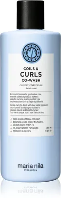 Maria Nila Coils & Curls Co-Wash - Шампунь и кондиционер для вьющихся и волнистых волос, 350 мл