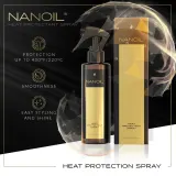 Nanoil Heat Protectant Spray - Спрей для термического стайлинга волос, 200 мл — фото 2