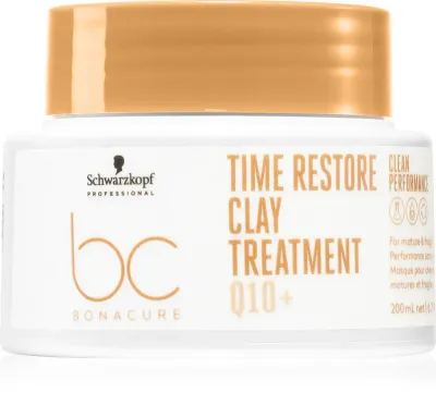Schwarzkopf Professional BC Bonacure Time Restore - Маска с глиной для зрелых волос, 200 мл