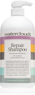Waterclouds Repair Shampoo - Нежный ухаживающий шампунь, 1000 мл