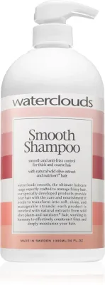 Waterclouds Smooth Shampoo - Увлажняющий шампунь для непослушных и пушистых волос, 1000 мл