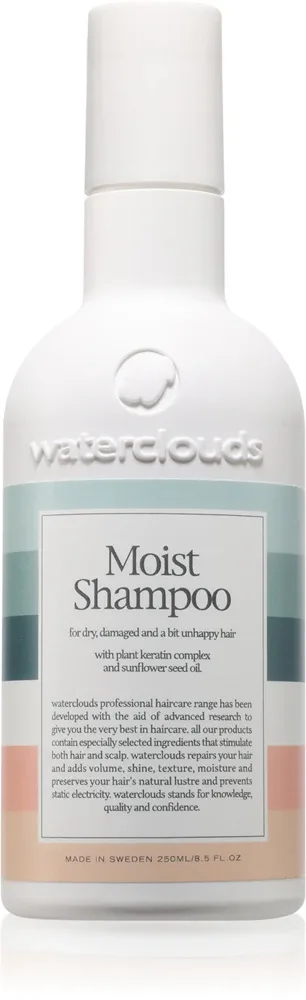 Waterclouds Moist Shampoo - Увлажняющий шампунь для сухих волос, 250 мл