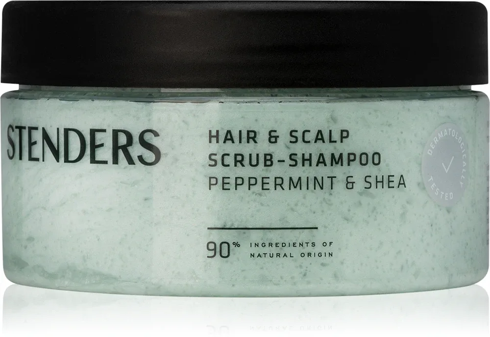 STENDERS Peppermint & Shea - Освежающий пилинг для очищения волос и кожи головы, 300 г