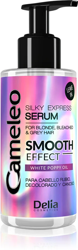 Delia Cosmetics Cameleo Smooth Effect - Регенерирующая сыворотка для блондинок и седых волос, 145 мл