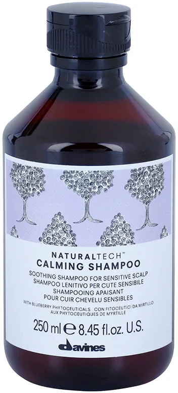 Davines Naturaltech Calming Shampoo - Успокаивающий шампунь для чувствительной кожи, 250 мл