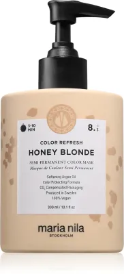 Тонирующая маска для волос Maria Nila Colour Refresh Sand, смываемая, для блонда