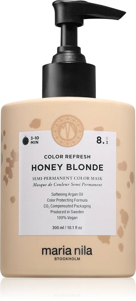 Тонирующая маска для волос Maria Nila Colour Refresh Sand, смываемая, для блонда
