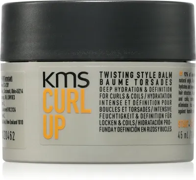 KMS Curl Up Twisting Style Balm - Крем для укладки для вьющихся и волнистых волос, 45 мл