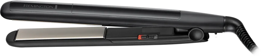 Выпрямитель для волос Remington Ceramic Straight 215 S1370 с длинными пластинами 110 мм, до 215 градусов, 1 шт