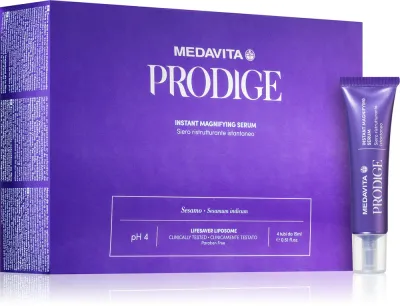 Medavita Prodige Instant Magnifying Serum - Реструктурирующая сыворотка для волос, 4 мл