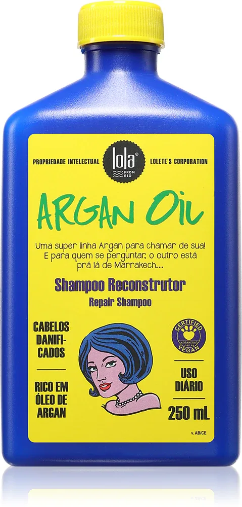 Lola Cosmetics Argan Oil - Регенерирующий шампунь, 250 мл