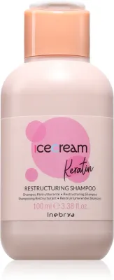 Inebrya Keratin - Шампунь с кератином для реконструкции, 100 мл