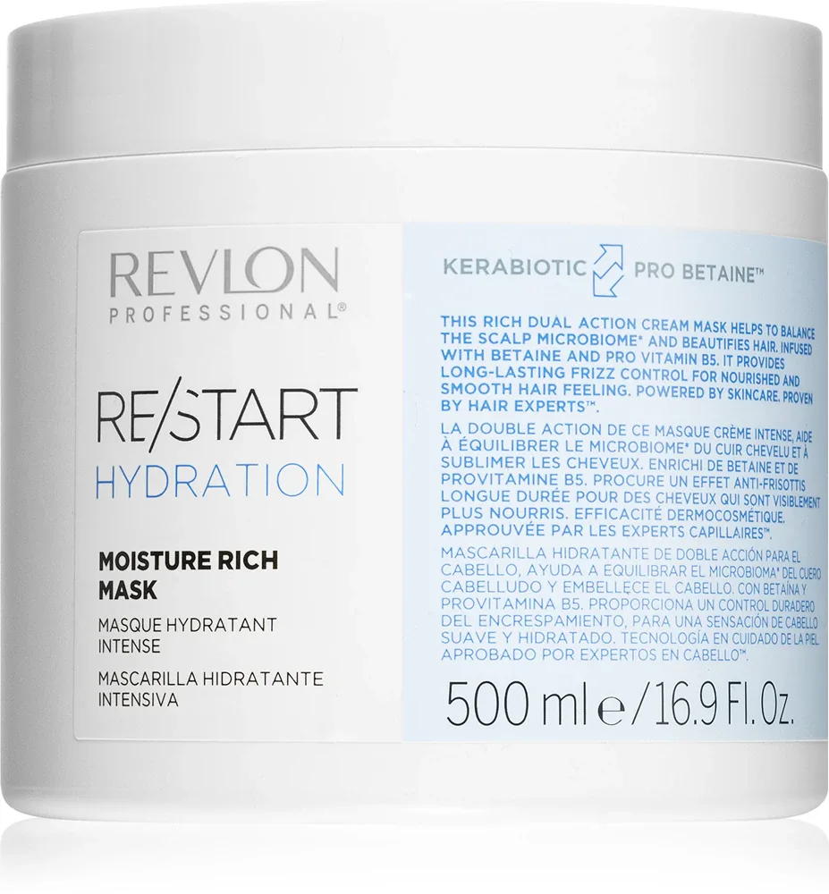 Revlon Professional Re/Start Hydration - Увлажняющая маска для сухих и нормальных волос