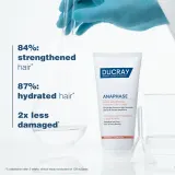 Ducray Anaphase+ Fortifying Anti-Breakage Conditioner - Укрепляющий кондиционер против ломкости волос, 200 мл — фото 4