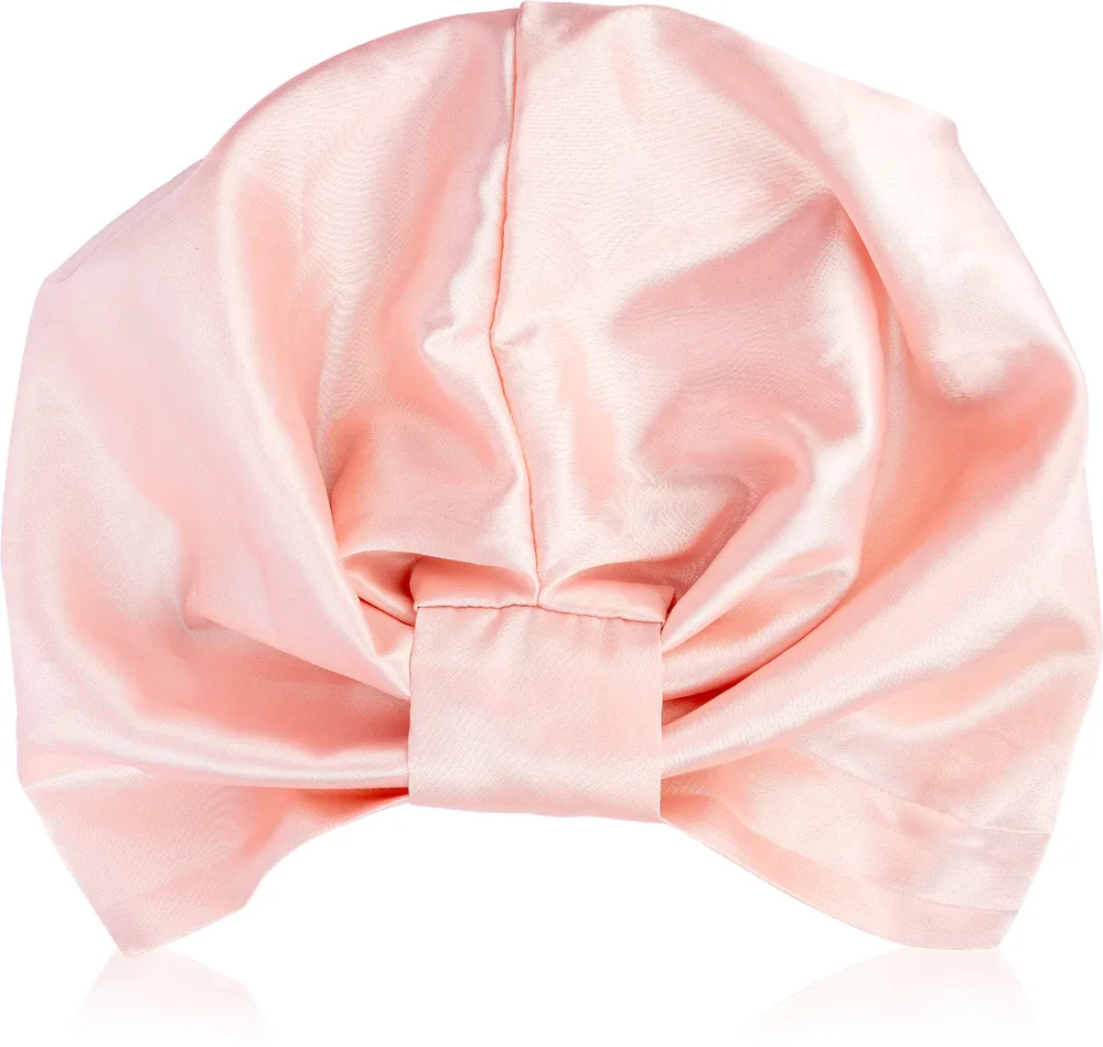 Тюрбан для волос Brushworks Satin Hair Turban сатиновый, для укладки и фиксации причёски, 1 шт