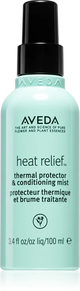 Aveda Heat Relief Thermal Protector & Conditioning Mist - Смягчающее и питательное молочко для защиты от тепла, 100 мл