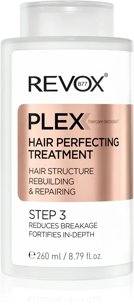 Revox B77 PLEX Hair Perfecting Treatment. Step 3 - Питательная предпосылка для окрашенных и поврежденных волос, 260 мл