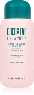 Coco & Eve Like A Virgin Super Hydrating Shampoo - Увлажняющий шампунь для придания блеска и мягкости волосам, 280 мл