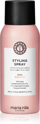 Maria Nila Style & Finish Styling Spray - Лак для волос легкой фиксации без сульфатов, Styling Spray 100 мл