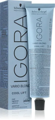Средство для осветления волос Schwarzkopf Professional IGORA Vario Blond Cool Lift профессиональное, 60 мл Cool Lift