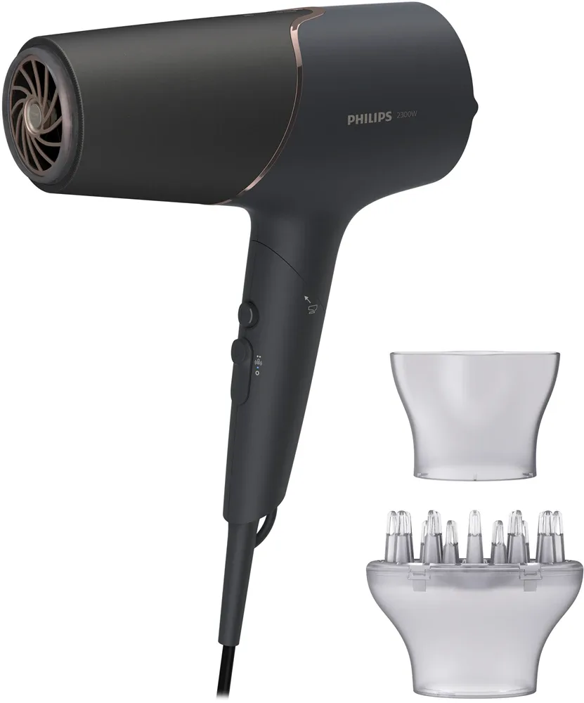 Philips Series 5000 ThermoShield BHD538/30 - Фен для волос, 1 шт